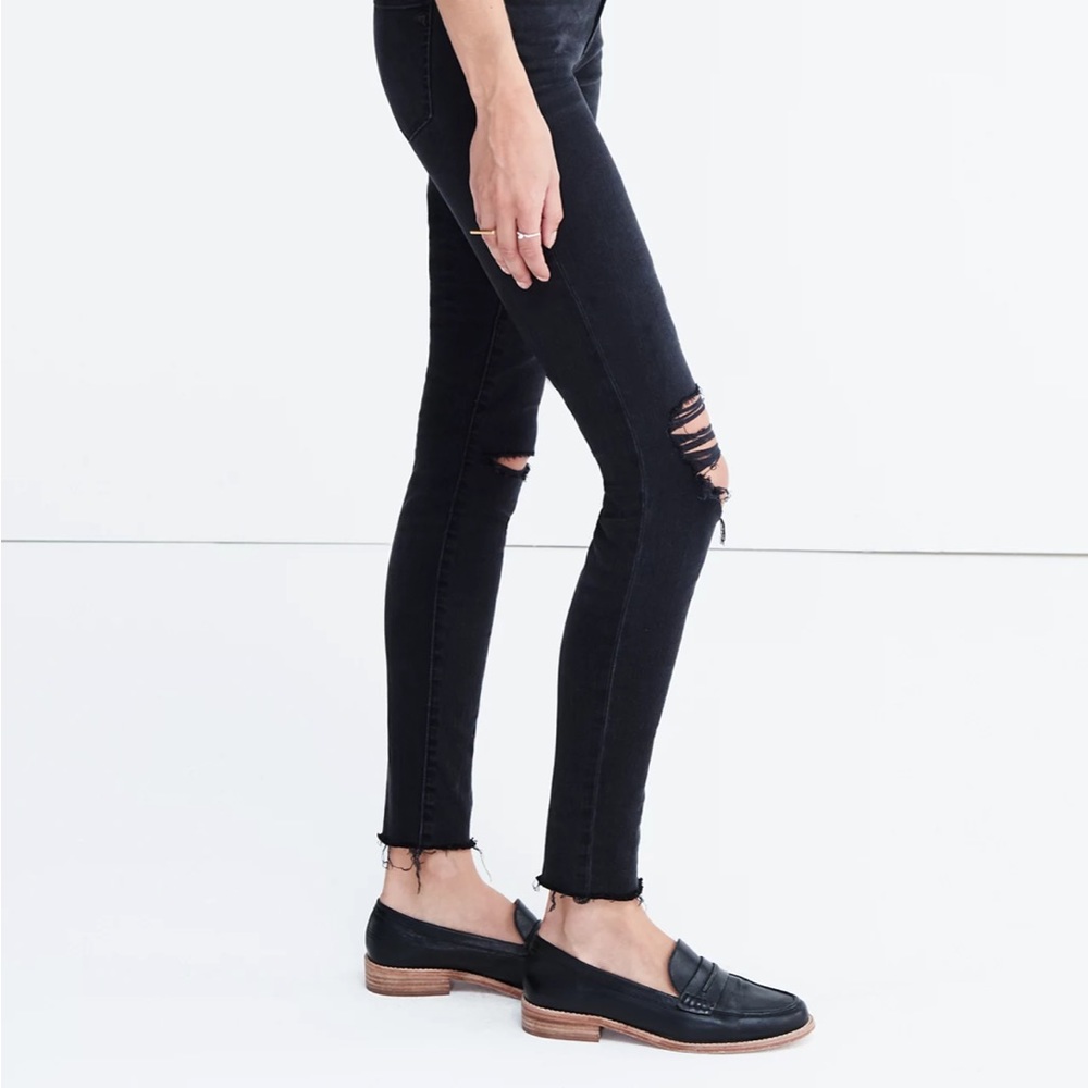 Madewell distressed skinny Jean